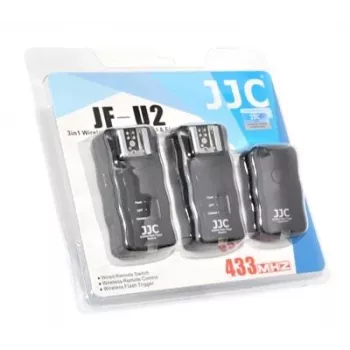 JJC JF-U2 brezžični sprožilnik bliskavice, komplet z 2 sprejemnikoma