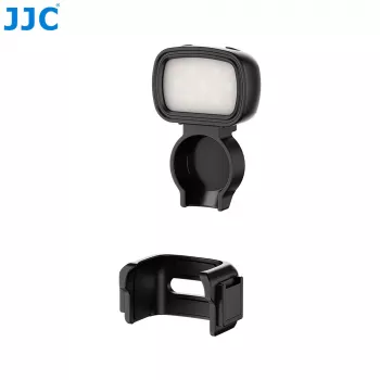 JJC mini magnetna LED osvetlitev za DJI Osmo Pocket 3, CRI≥95, 15 LED, USB-C polnilna