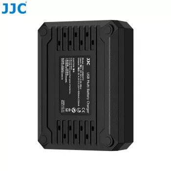 JJC trojni USB polnilnik baterij za Ricoh DB-120 (3 reže) - DCH-DB120TC