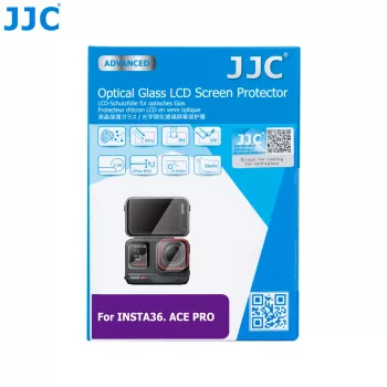 JJC set kaljenega stekla za zaščito zaslona in objektiva za Insta360 Ace Pro (GSP-ACEPRO)