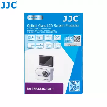 JJC GSP-GO3 set zaščite zaslona in objektiva iz kaljenega stekla za Insta360 GO 3