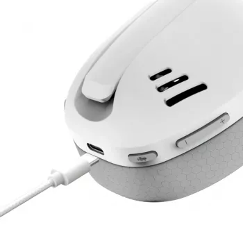 Redragon H848 IRE Pro belo/sivo tri-načinovne brezžične igralne slušalke