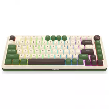 Redragon K681CGC-RGB-PRO Cyrus 65% tri-načinska mehanska tipkovnica, hot-swappable, Red Switches, RGB, črna