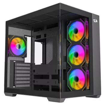 Redragon EVO ARGB GC-623-PRO mid-tower igralno ohišje, črno