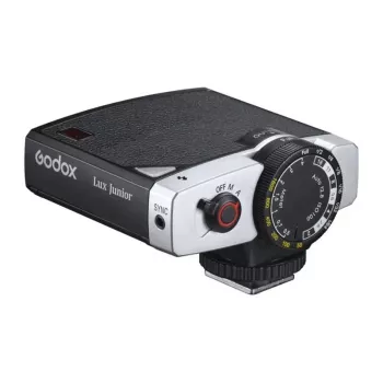 Godox Lux Junior retro bliskavica za fotoaparat črna