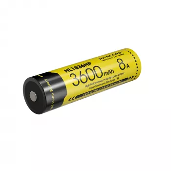 Nitecore NL1836HP 3600mAh 18650 Li-ion baterija Button Top