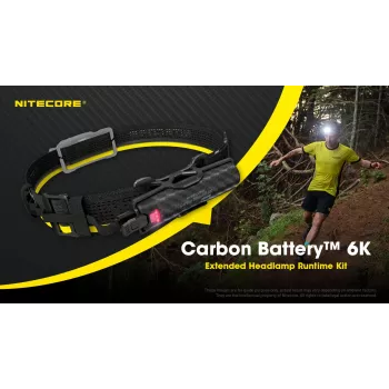 Nitecore Carbon Battery 6K Kit prenosna baterija 6000 mAh
