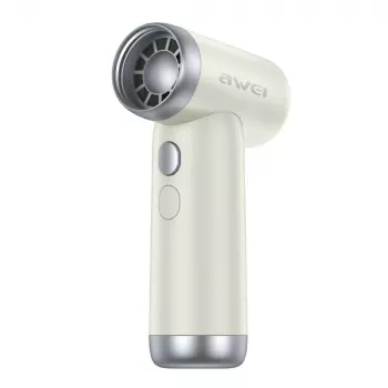 AWEI F40 večnamenski ventilator 3300mAh bel