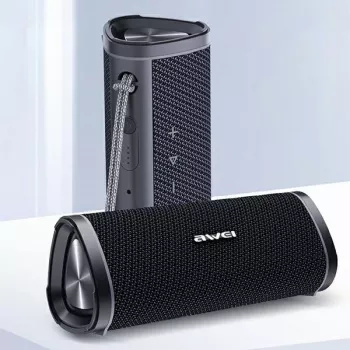 AWEI Y331 prenosni zvočnik Bluetooth 5W IPX6 črn