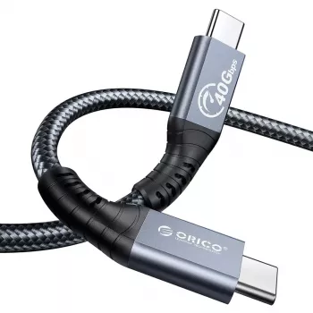 ORICO Thunderbolt 4 kabel USB-C 40 Gbit/s 8K60Hz PD 100W 2m, črn