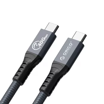 ORICO Thunderbolt 4 kabel USB-C 40 Gbit/s 8K60Hz PD 100W 2m, črn