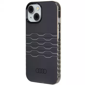 Audi IML MagSafe ovitek za iPhone 15 / 14 / 13 6,1 črn AU-IMLMIP15-A6/D3-BK
