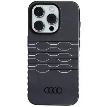 Audi IML MagSafe ovitek za iPhone 15 Pro 6,1 črn