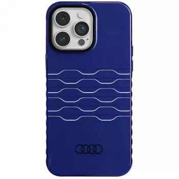 Audi IML MagSafe ovitek za iPhone 14 Pro Max 6,7 mornarsko moder