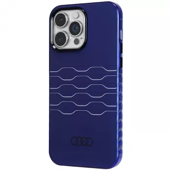 Audi IML MagSafe ovitek za iPhone 14 Pro Max 6,7 mornarsko moder