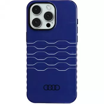 Audi IML MagSafe ovitek za iPhone 15 Pro Max 6,7 inch mornarsko moder