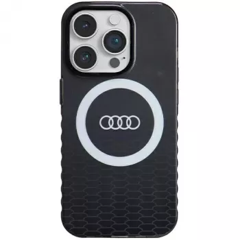 Audi IML Big Logo MagSafe ovitek za iPhone 14 Pro 6,1 inch črn