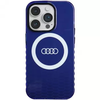 Audi IML Big Logo MagSafe ovitek za iPhone 14 Pro 6,1 mornarsko moder AU-IMLMIP14P-Q5/D2-BE