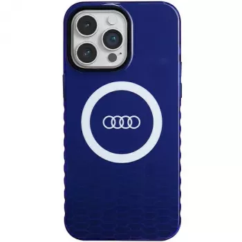 Audi IML Big Logo MagSafe ovitek za iPhone 14 Pro Max 6,7 mornarsko moder
