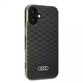 Audi IML Stitching Pattern MagSafe trda školjka za Apple iPhone 16 Plus 6,7 inch črna