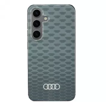 Audi IML ovitek z vzorcem šivov MagSafe za Samsung Galaxy S24, siv