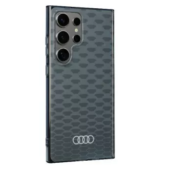 Audi IML ovitek z vzorcem šivov MagSafe za Samsung Galaxy S24 Ultra, siv
