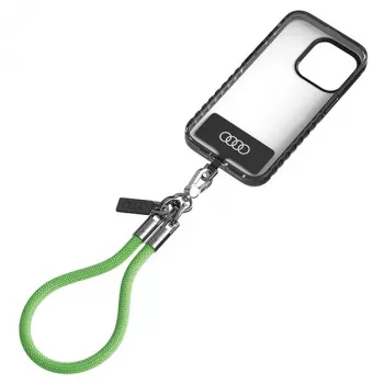 Audi univerzalni trak za telefon 28cm 8mm, zelen AU-HSL8-R8/D1-GN