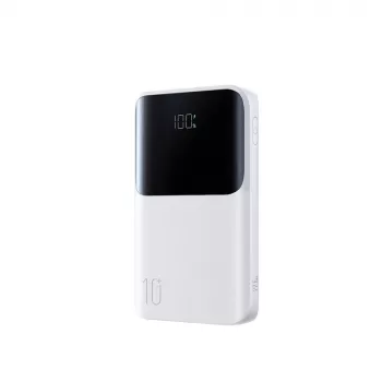 Joyroom JR-QP191 Star Series Mini 10000 mAh 22,5W prenosna baterija z digitalnim zaslonom bela