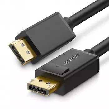 UGREEN kabel DisplayPort na DisplayPort DP102, 4K, 3D, 5m, črn