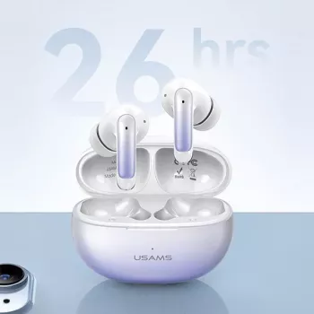 USAMS serija X-Don TWS Bluetooth 5.3 ušesne slušalke z ENC, črne (US-XD19)