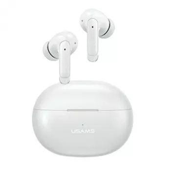 USAMS serija X-Don TWS Bluetooth 5.3 ušesne slušalke z ENC, bele (US-XD19)