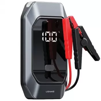 USAMS Jumpstarter Powerbank 8000mAh z LED svetilko črn ZB284ZDB01