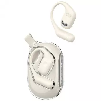 USAMS G26 Open-Ear brezžične slušalke Bluetooth 5.3 bele BHUUG02