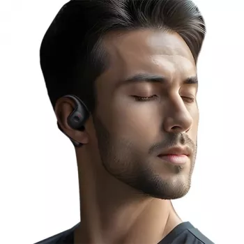 USAMS G26 Open-Ear brezžične slušalke Bluetooth 5.3 bele BHUUG02