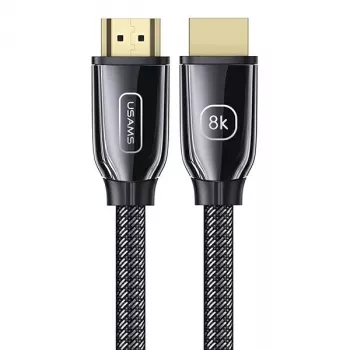 USAMS HDMI 2.1 kabel 3m Ultra HD 8K 48Gbps črn SJ498HD01