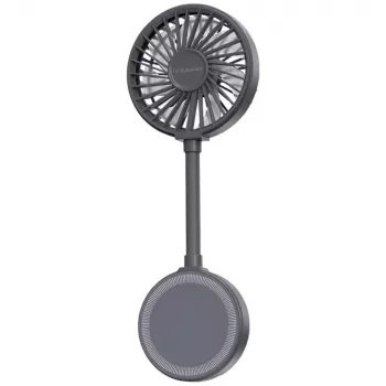 USAMS LiFE LU02 prenosni ročni ventilator, črn