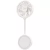 USAMS LiFE LU02 prenosni ročni ventilator, bel