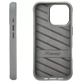 Nimmy zaščitni ovitek za Apple iPhone 16 Pro Max 6,9 inch, siv Glasses Cool Cat Graphic