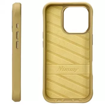 Nimmy ovitek BigEyed Pet 2.0 Cat za Apple iPhone 16 Pro 6,3 inch, kaki