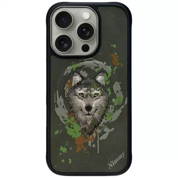 Nimmy Wilk ovitek MagSafe za Apple iPhone 16 Pro, temno siv
