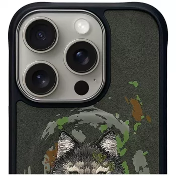 Nimmy Wilk ovitek MagSafe za Apple iPhone 16 Pro, temno siv