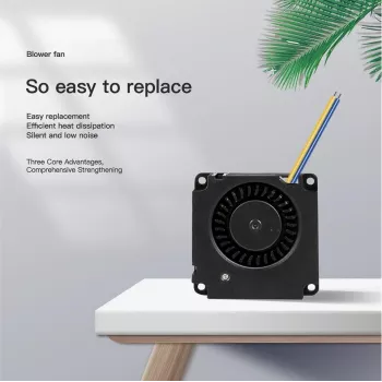Creality Ender-5 Plus 4010 radialni ventilator hotenda 24V - komplet radialnega ventilatorja