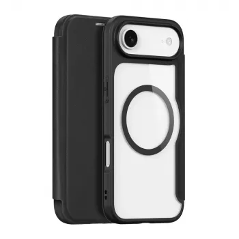 DUXDUCIS ovitek Skin X Pro Wallet za iPhone 17 Air z MagSafe - črn