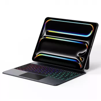 DUXDUCIS tipkovnica ovitek s sledilno ploščico (MK Series) za iPad Pro 13 (2024) - črna