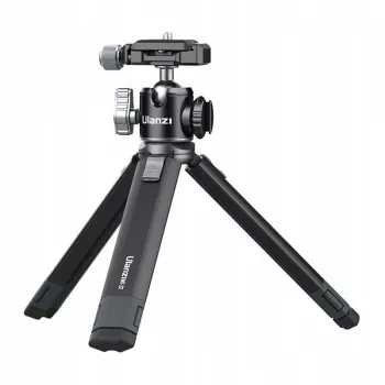 Ulanzi MT-24 Metal Stopka ISO stojalo s 3D nagibno glavo - črno
