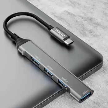 Dudao A16T USB-A zvezdišče 4 vrat USB 2.0 črno