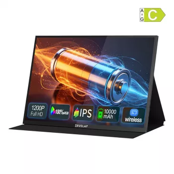 ZEUSLAP P16BT 16-palčni prenosni monitor na dotik 2.5K IPS