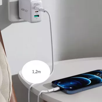 ACEFAST MFI kabel USB-C na Lightning 1,2m, 30W, 3A, črn (C2-01)