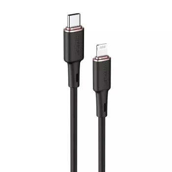 ACEFAST MFI kabel USB-C na Lightning 1,2m, 30W, 3A, črn (C2-01)