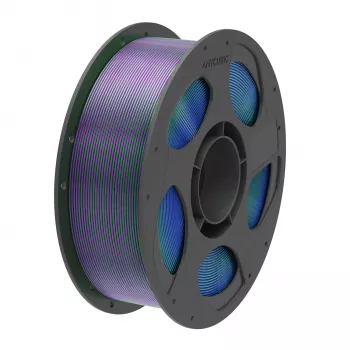 Anycubic PLA Silk Tri-Color filament 1,75 mm, moder, zelen, lila AHSC14-103